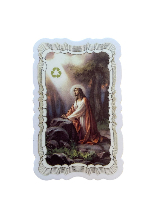 Recycling Jesus Sticker